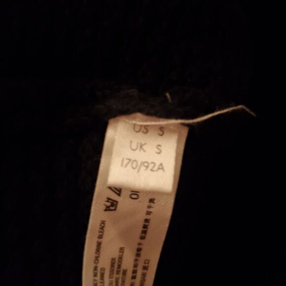 Free People Beach Black Hailee Sweater Jumper Size S - Picture 14 of 14